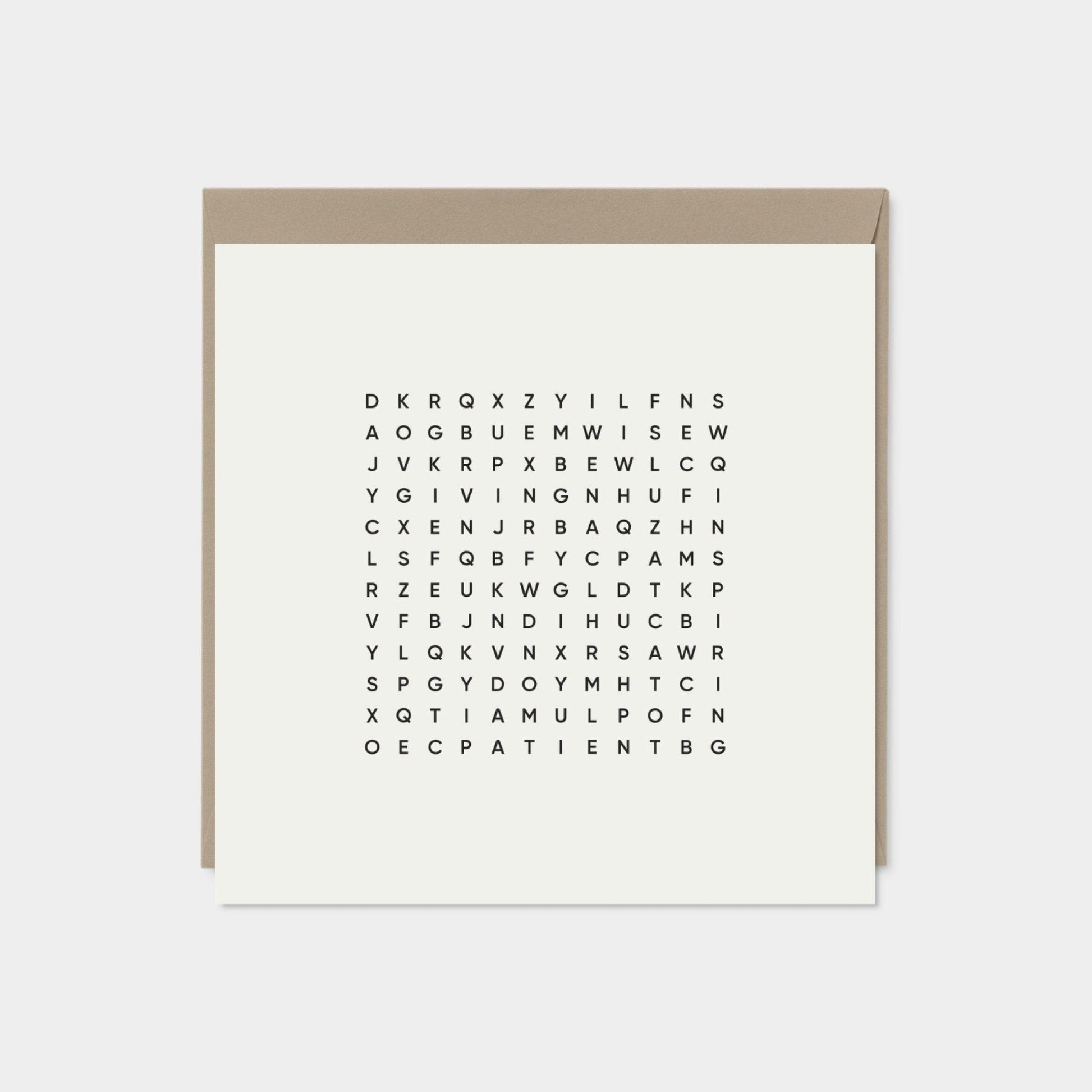 Descriptive Father's Day Word Search-Greeting & Note Cards-The Design Craft