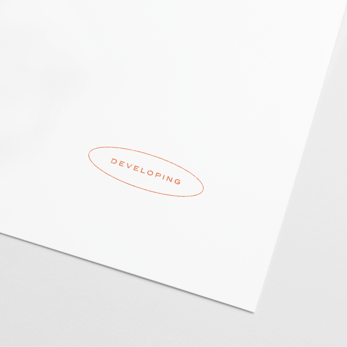 "Developing" Teacher Stamp