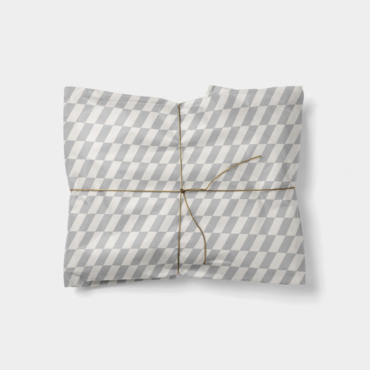 Diagonal Checkerboard Gift Wrap II-Gift Wrapping-The Design Craft