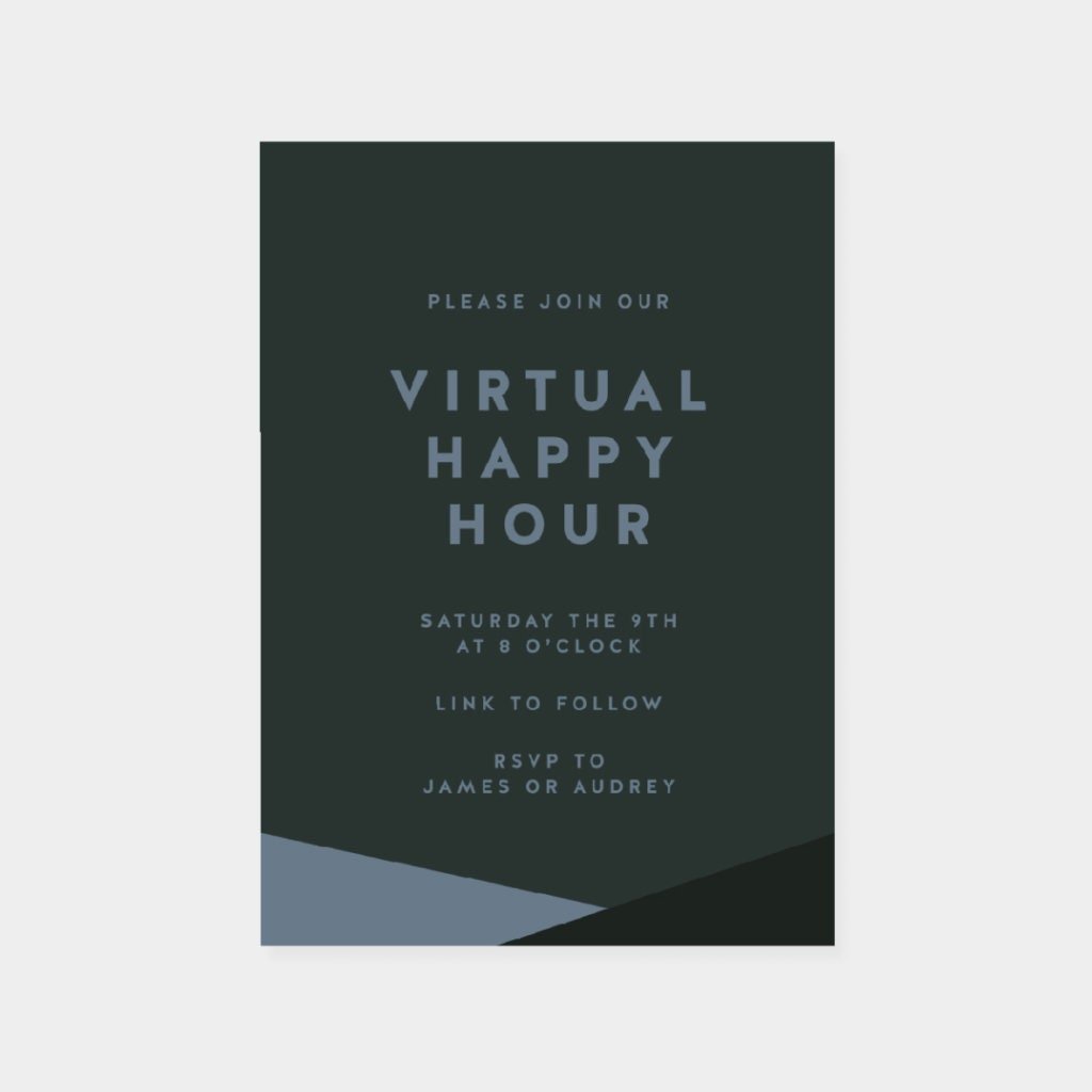 Digital Event Invitation, Virtual-The Design Craft