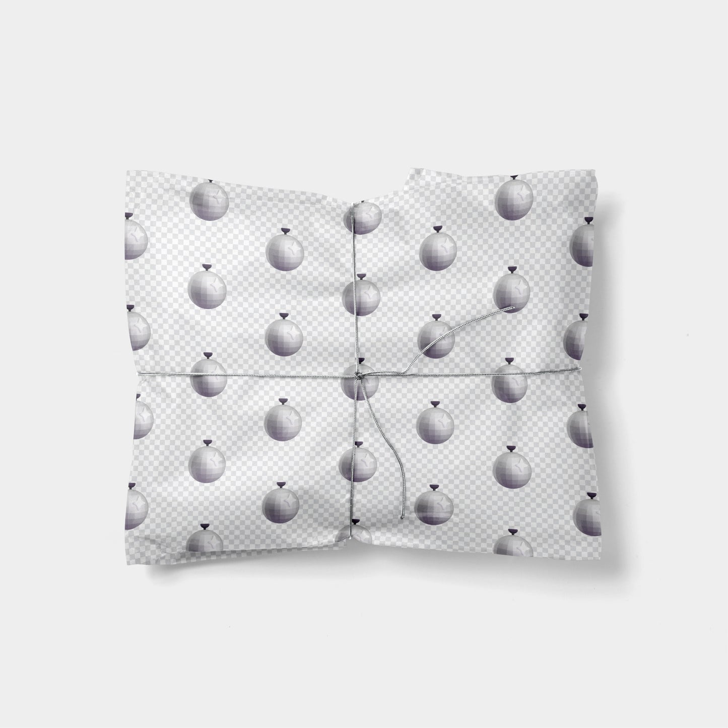 Disco Ball Emoji Gift Wrap-Gift Wrapping-The Design Craft