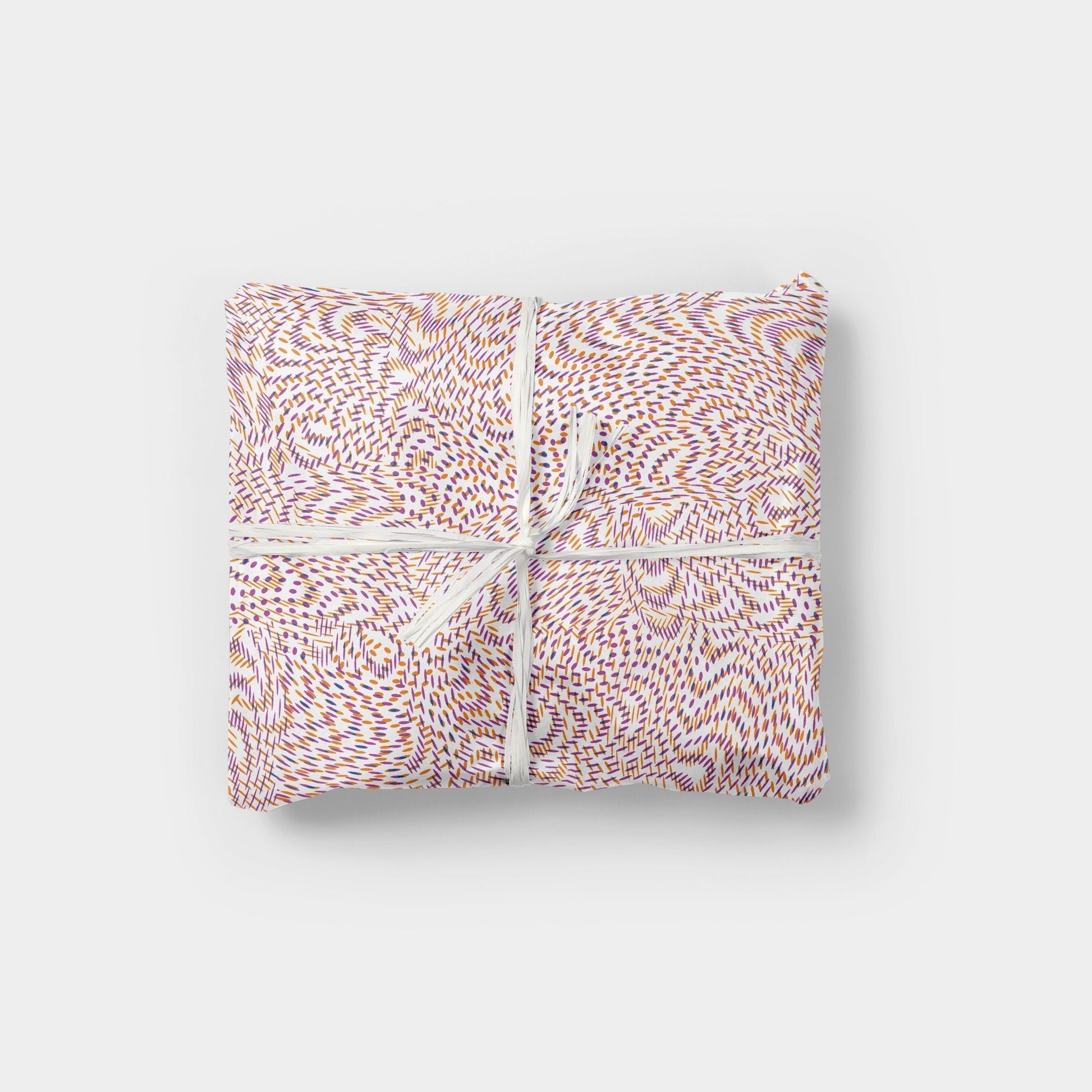 Dot Waves Gift Wrap-Gift Wrapping-The Design Craft