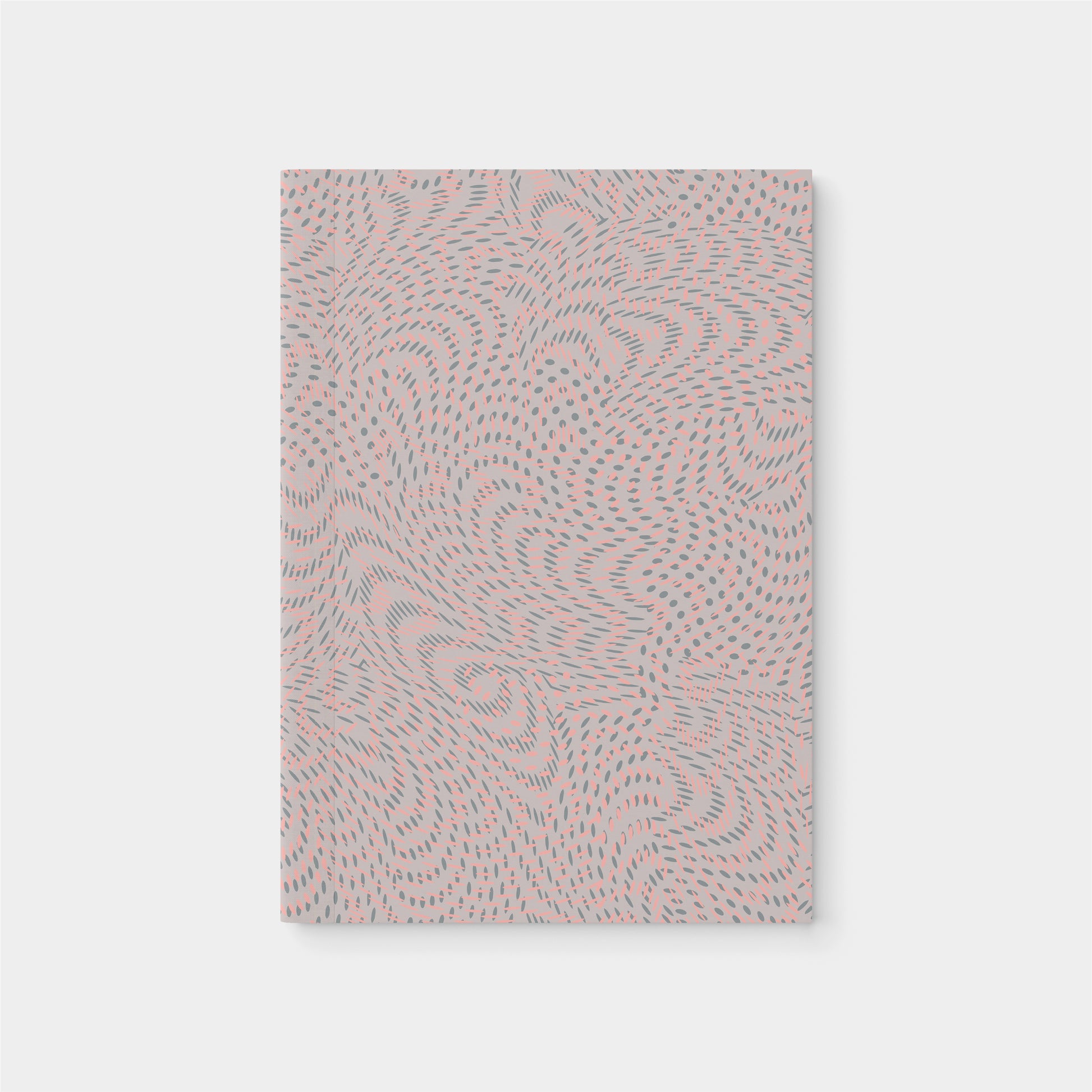 Dot Waves Softcover Notebook