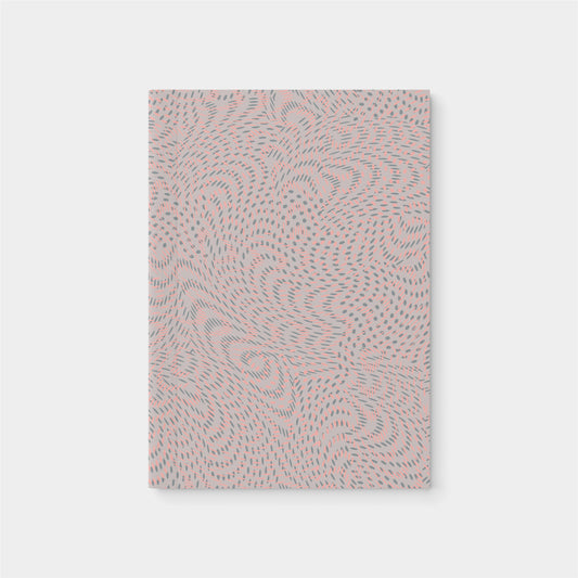 Dot Waves Softcover Notebook