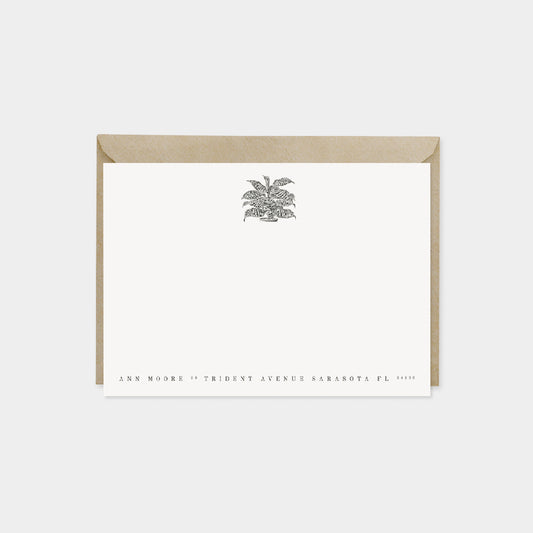 Draceana Botanical Note Cards-Greeting & Note Cards-The Design Craft