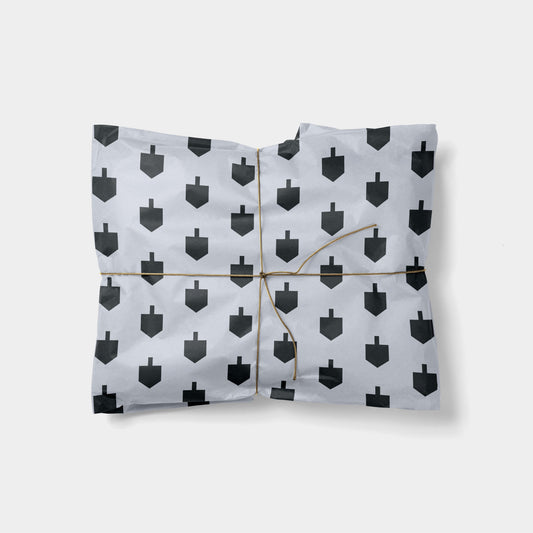 Dreidel Holiday Gift Wrap-Gift Wrapping-The Design Craft