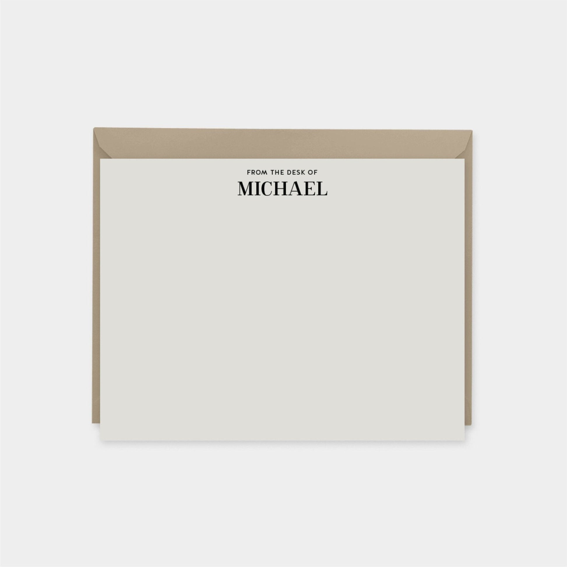 Elegant Personalized Note Cards III,-Greeting & Note Cards-The Design Craft