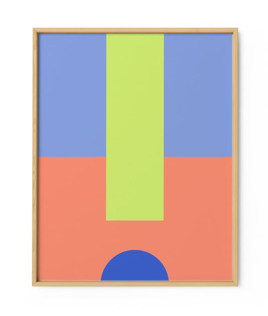 Exclamation Art Print XVIII-The Design Craft