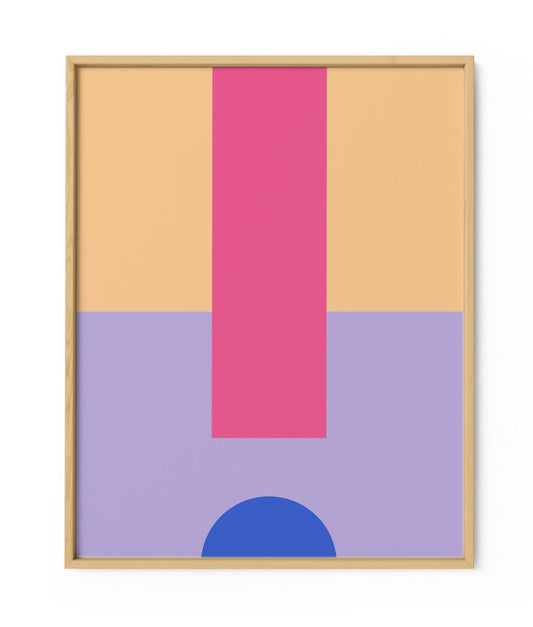 Exclamation Art Print XXIX-The Design Craft