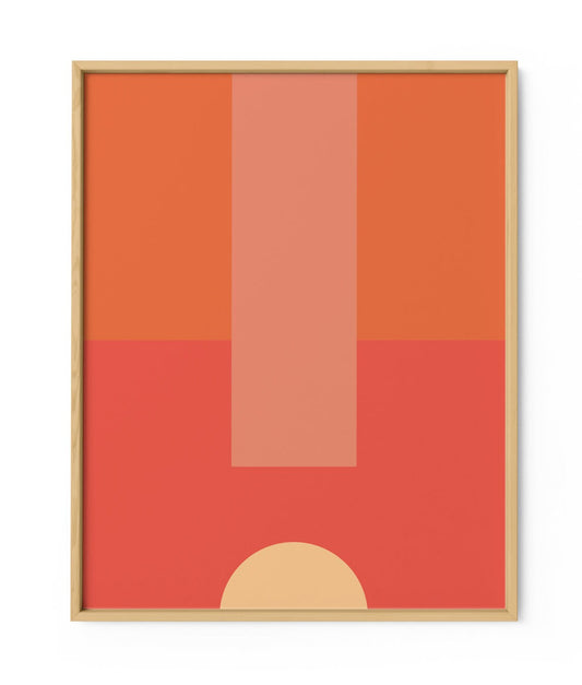 Exclamation Art Print XXVIII-The Design Craft