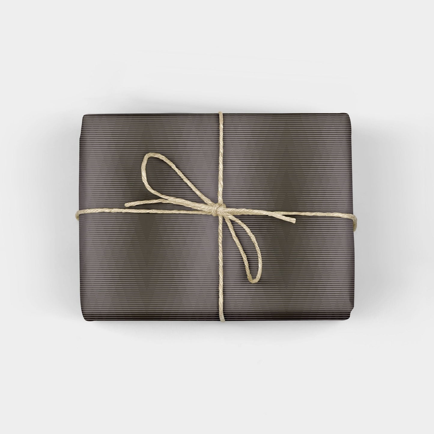 Fine Line Brown Wrapping Paper Sheets,-Gift Wrapping-The Design Craft