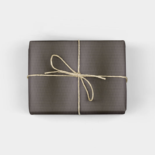 Fine Line Brown Wrapping Paper Sheets,-Gift Wrapping-The Design Craft