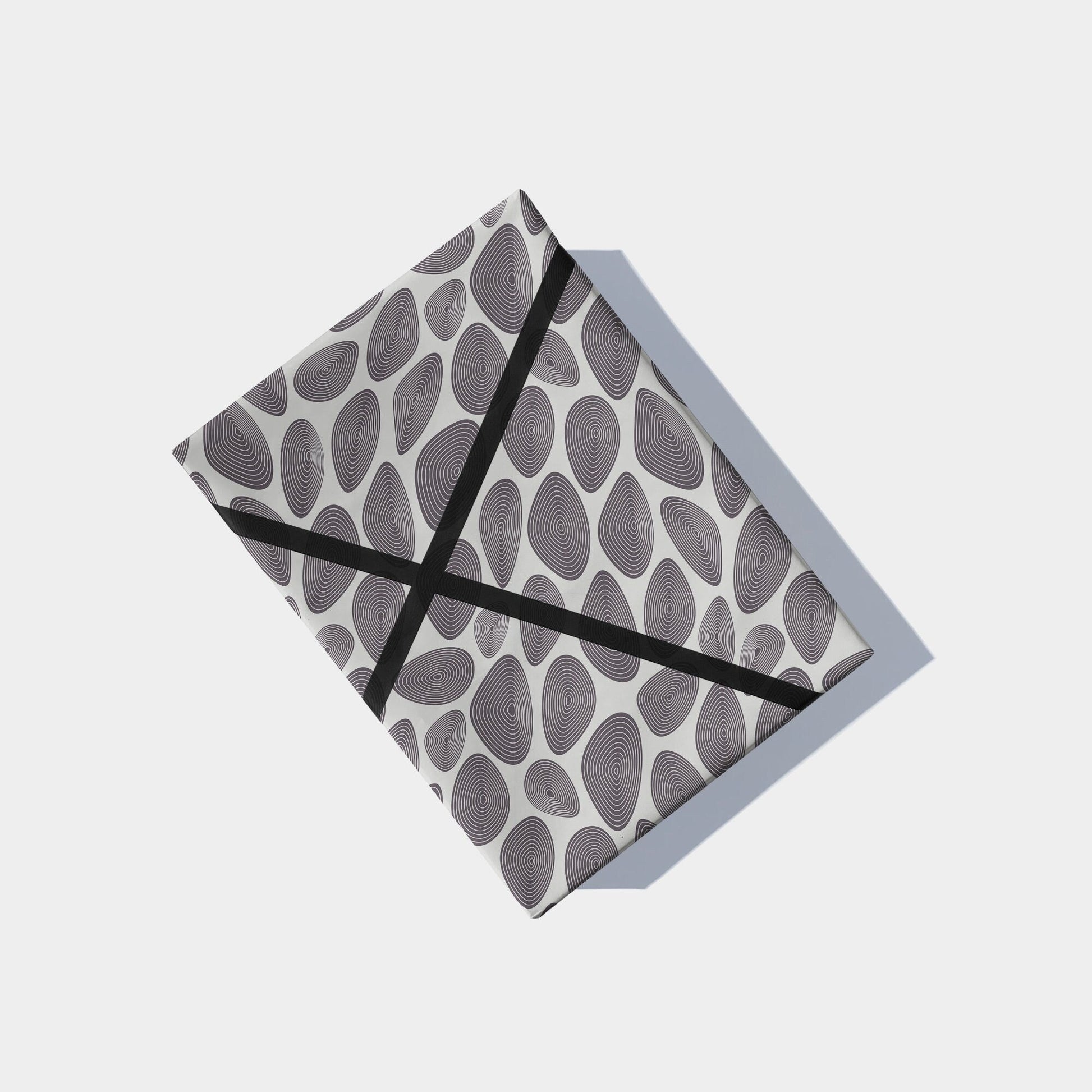 Fine Line Geo Gift Wrap-Gift Wrapping-The Design Craft