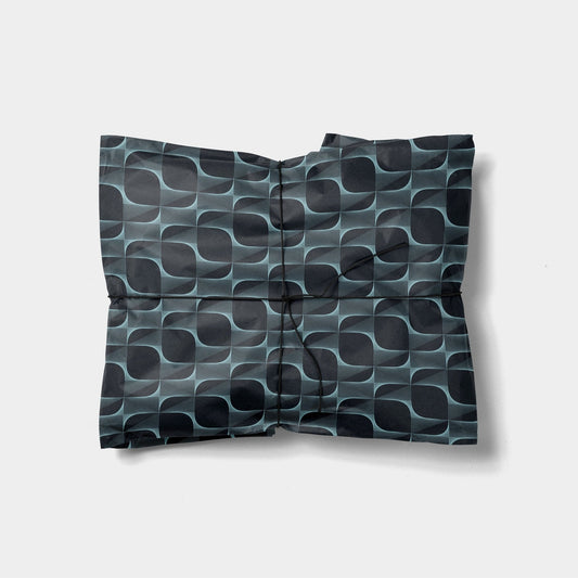 Fine Line Geo Gift Wrap-Gift Wrapping-The Design Craft