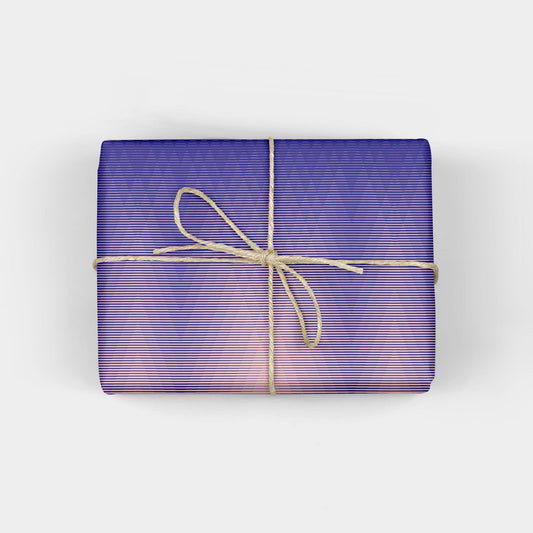 Fine Line Pink and Electric Blue-Gift Wrapping-The Design Craft