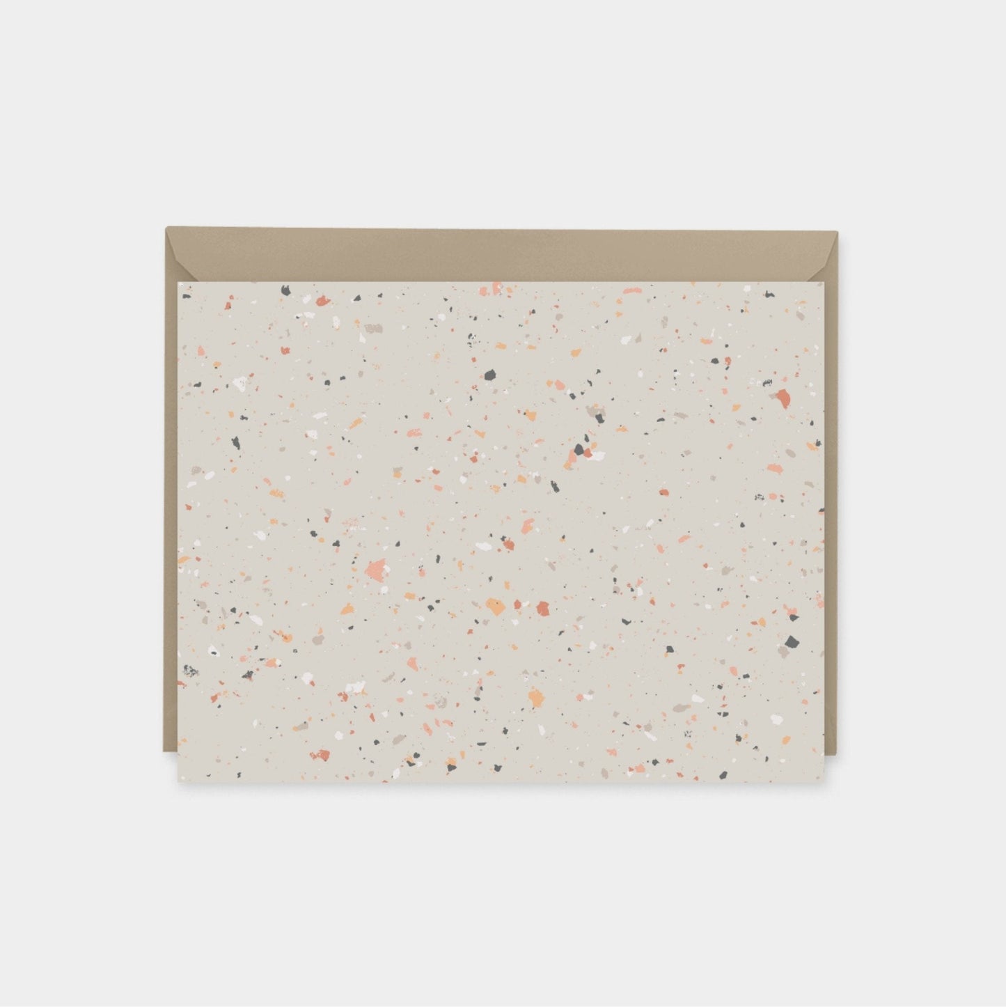 Flecked Card II, Blank Thank You Card,-Greeting & Note Cards-The Design Craft