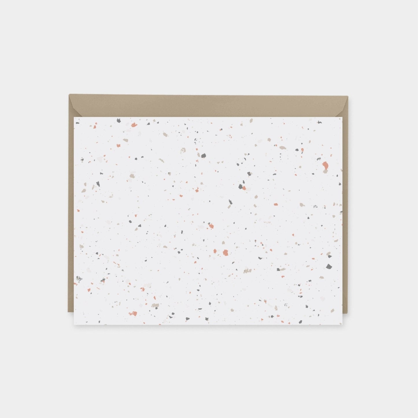 Flecked Card IV, Blank Thank You Card,-Greeting & Note Cards-The Design Craft