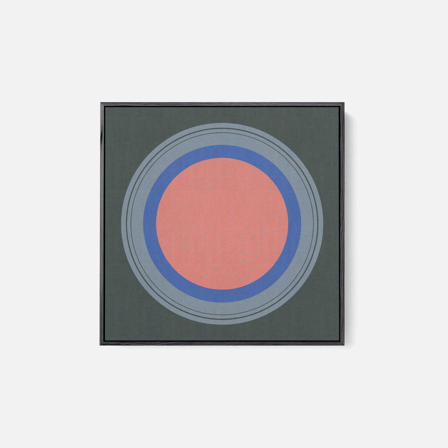 Floater Frame Circle IV-Canvas Wall Art-The Design Craft