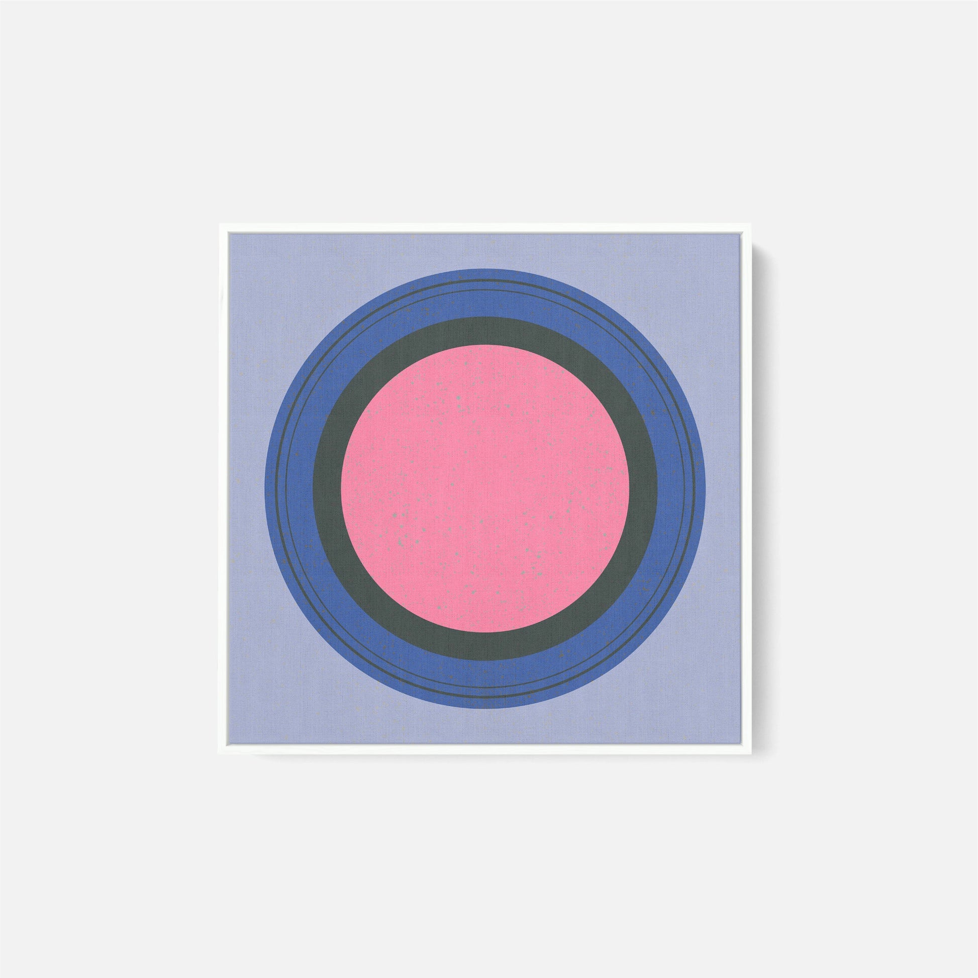 Floater Frame Circle VI-Canvas Wall Art-The Design Craft