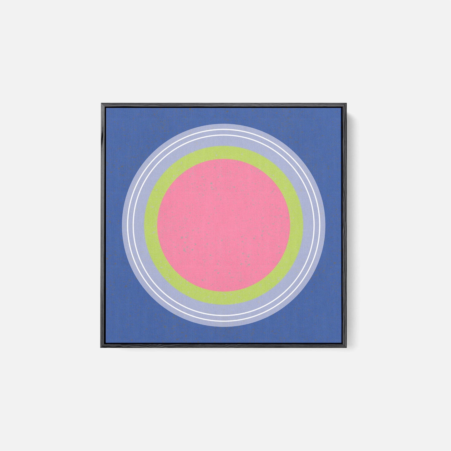 Floater Frame Circle VII-Canvas Wall Art-The Design Craft