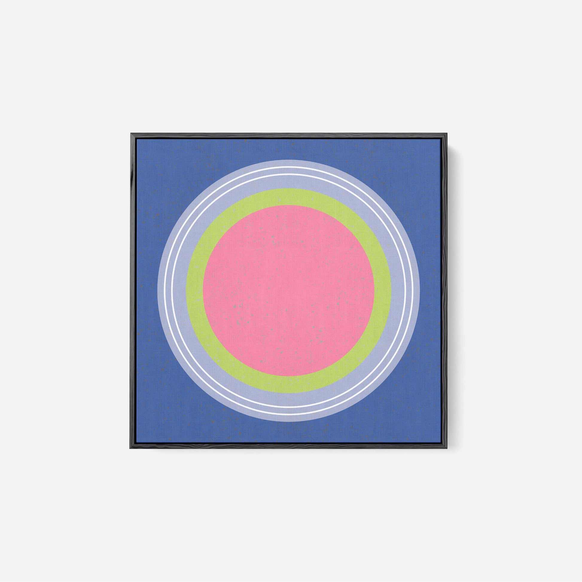 Floater Frame Circle VII-Canvas Wall Art-The Design Craft