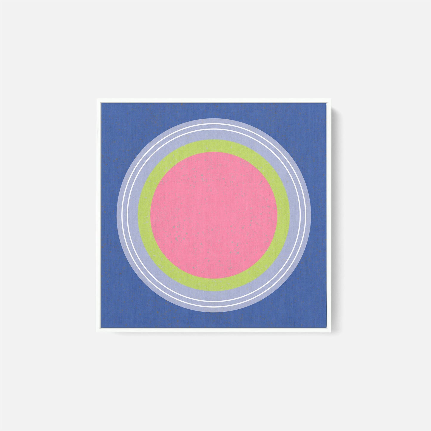 Floater Frame Circle VII-Canvas Wall Art-The Design Craft