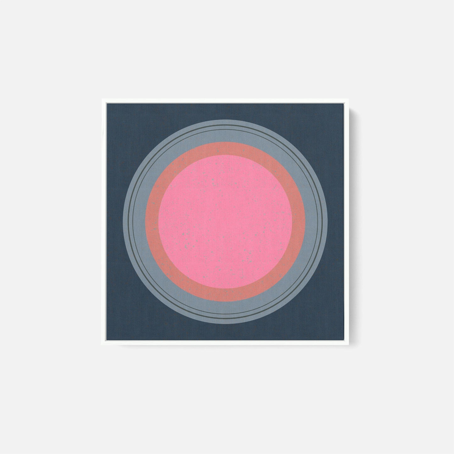 Floater Frame Circle XI-Canvas Wall Art-The Design Craft