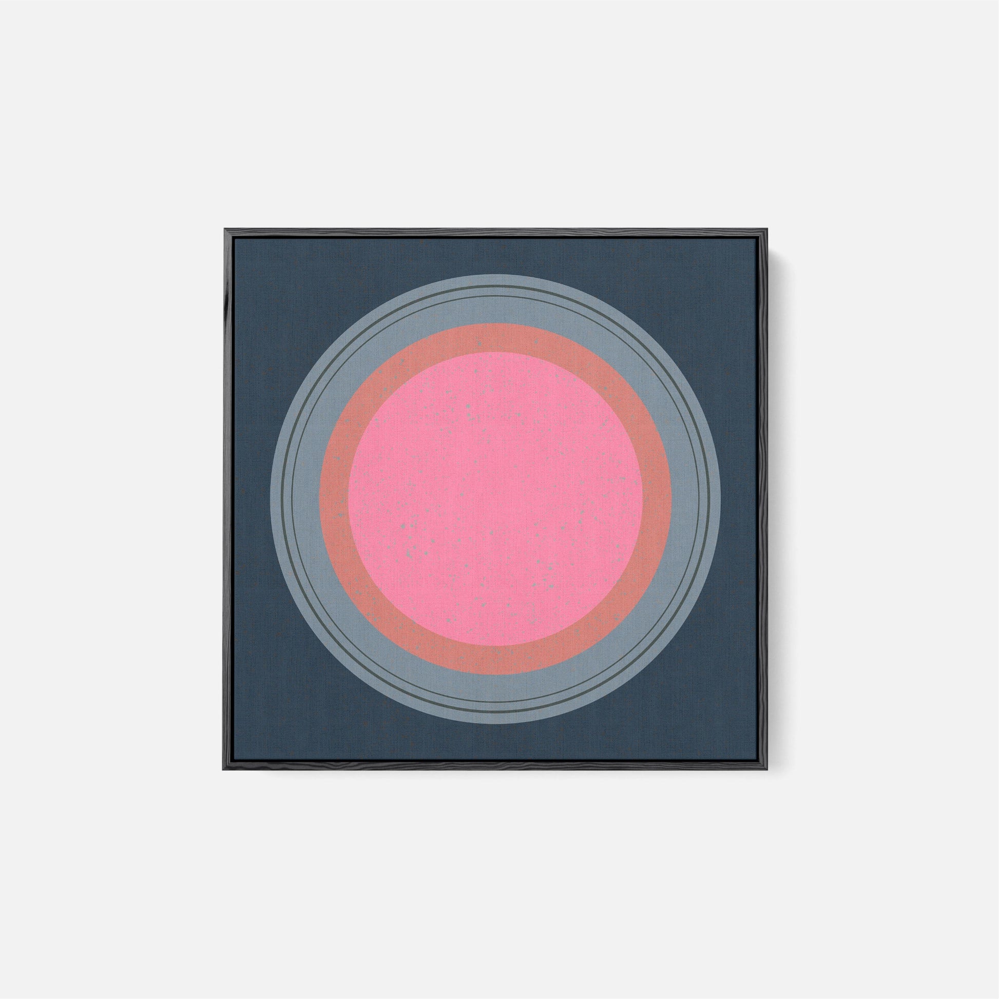 Floater Frame Circle XI-Canvas Wall Art-The Design Craft