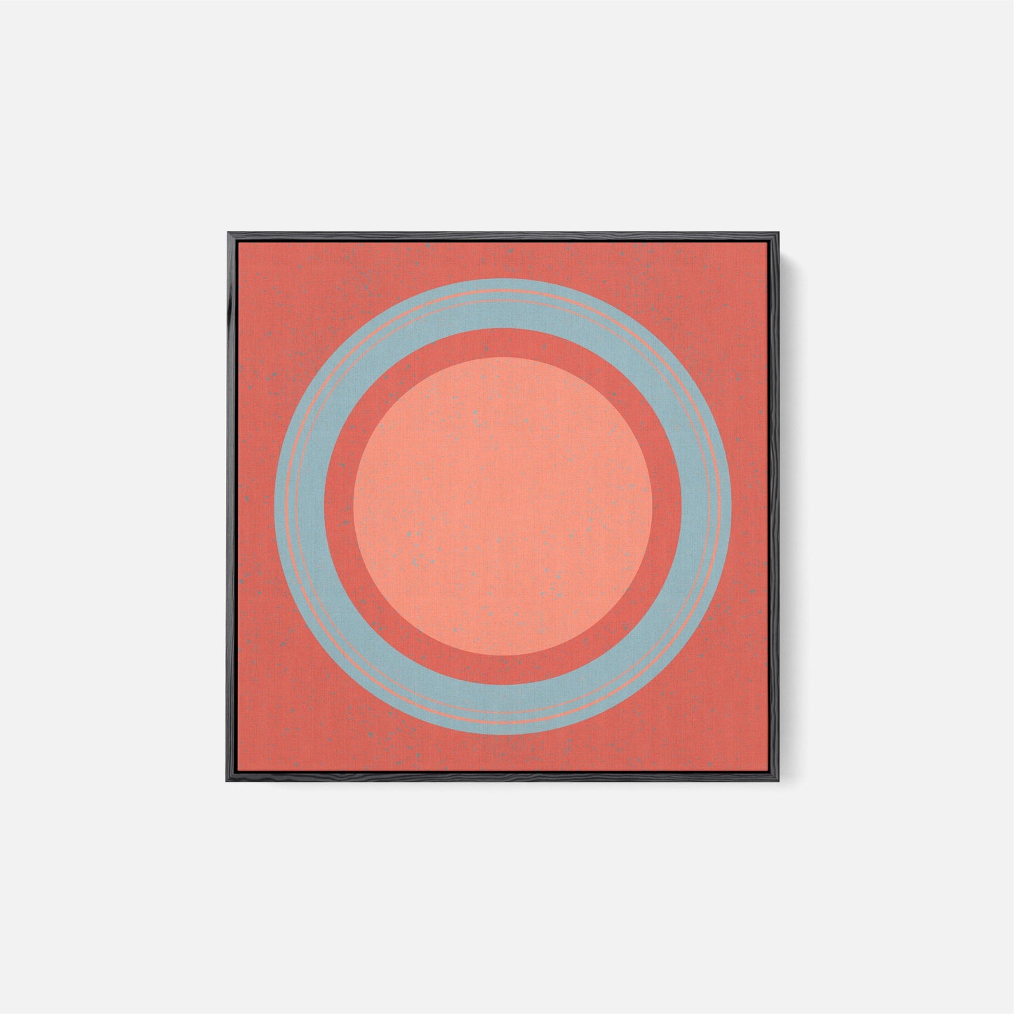 Floater Frame Circle XV-Canvas Wall Art-The Design Craft