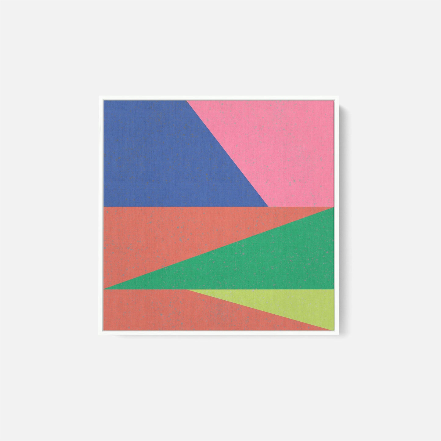 Floater Frame Color Block IV-Canvas Wall Art-The Design Craft