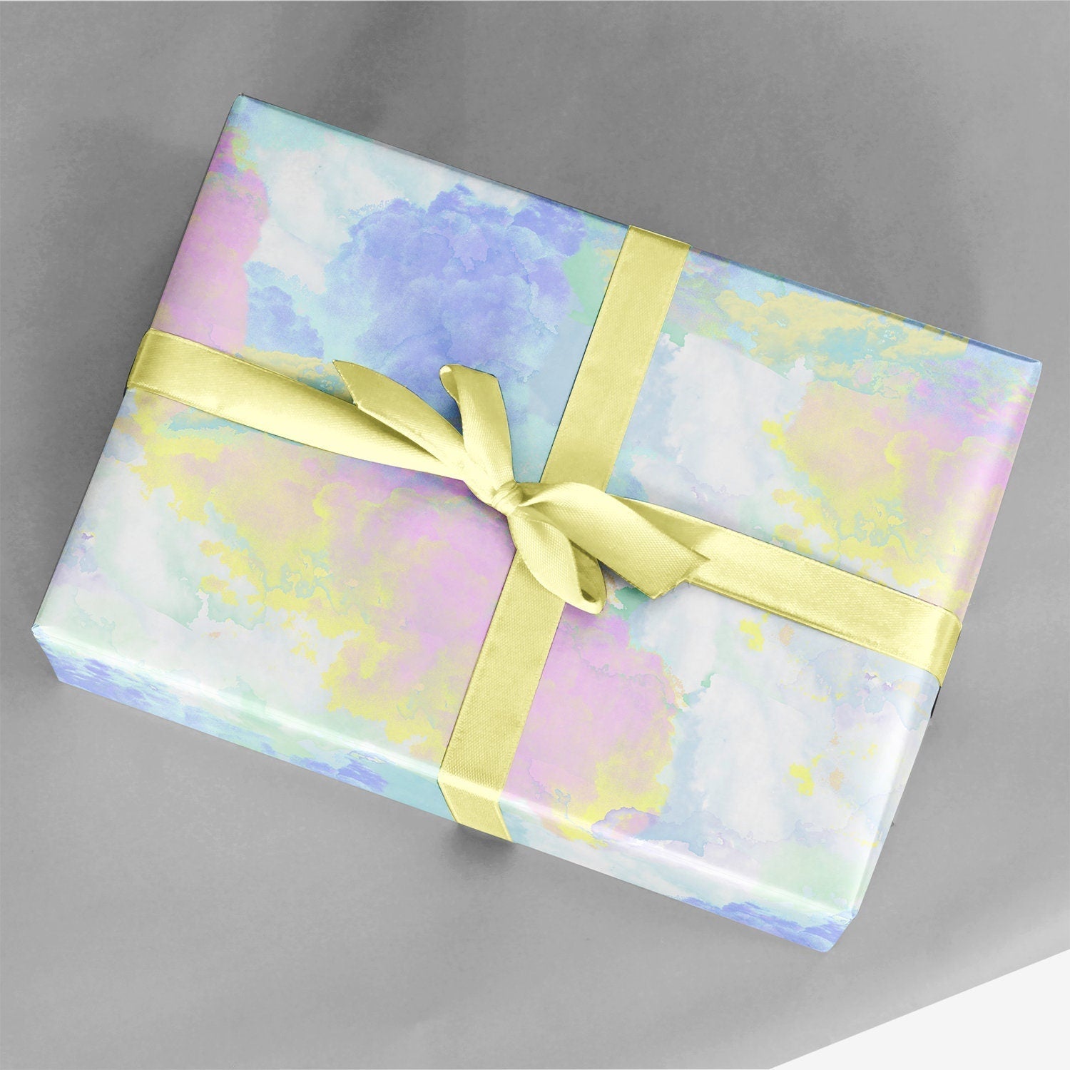 Fluffy Clouds Gift Wrap-Gift Wrapping-The Design Craft