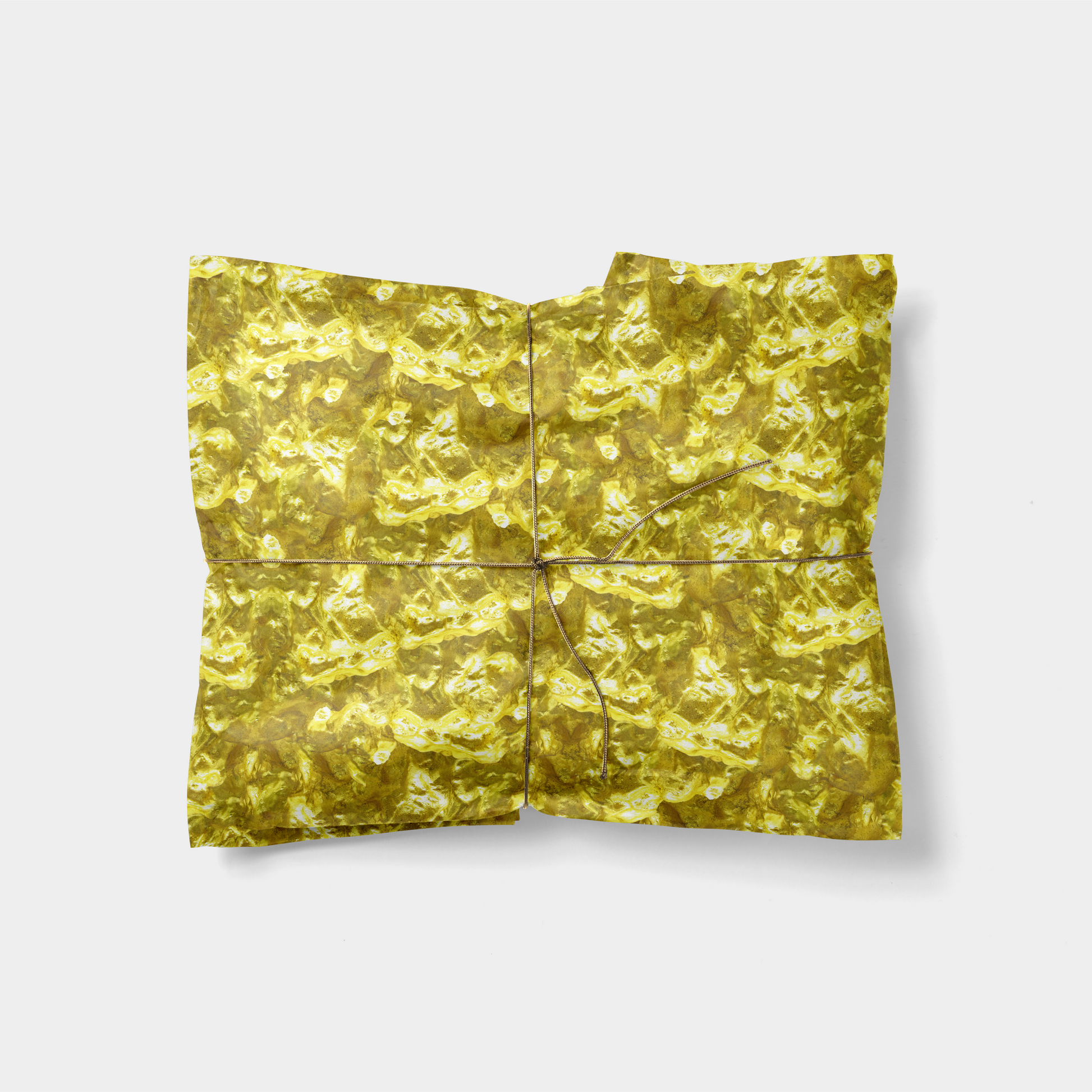 Fool's Gold (Pyrite) Gift Wrap-Gift Wrapping-The Design Craft