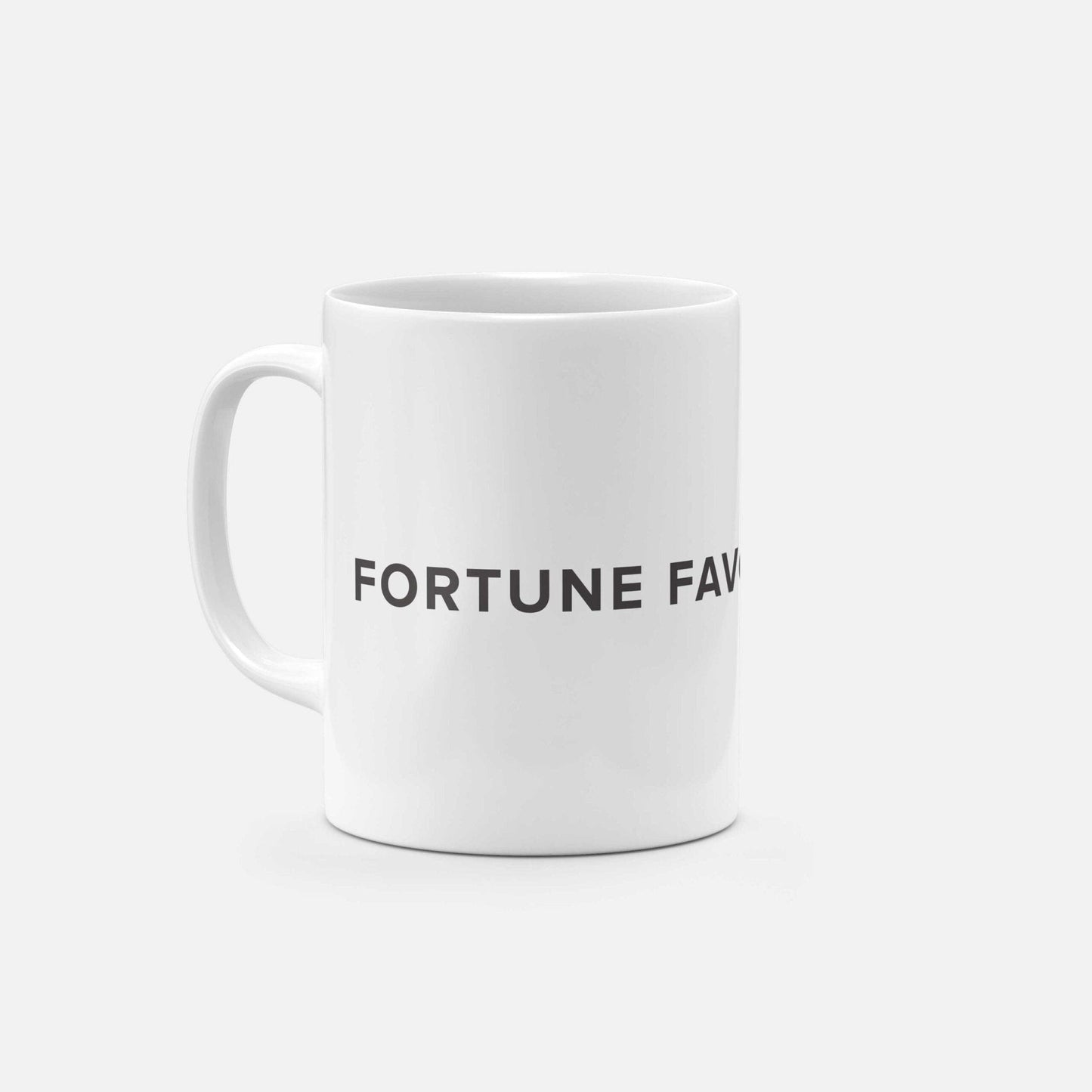 Fortune Favors the Brave 11oz Mug-The Design Craft