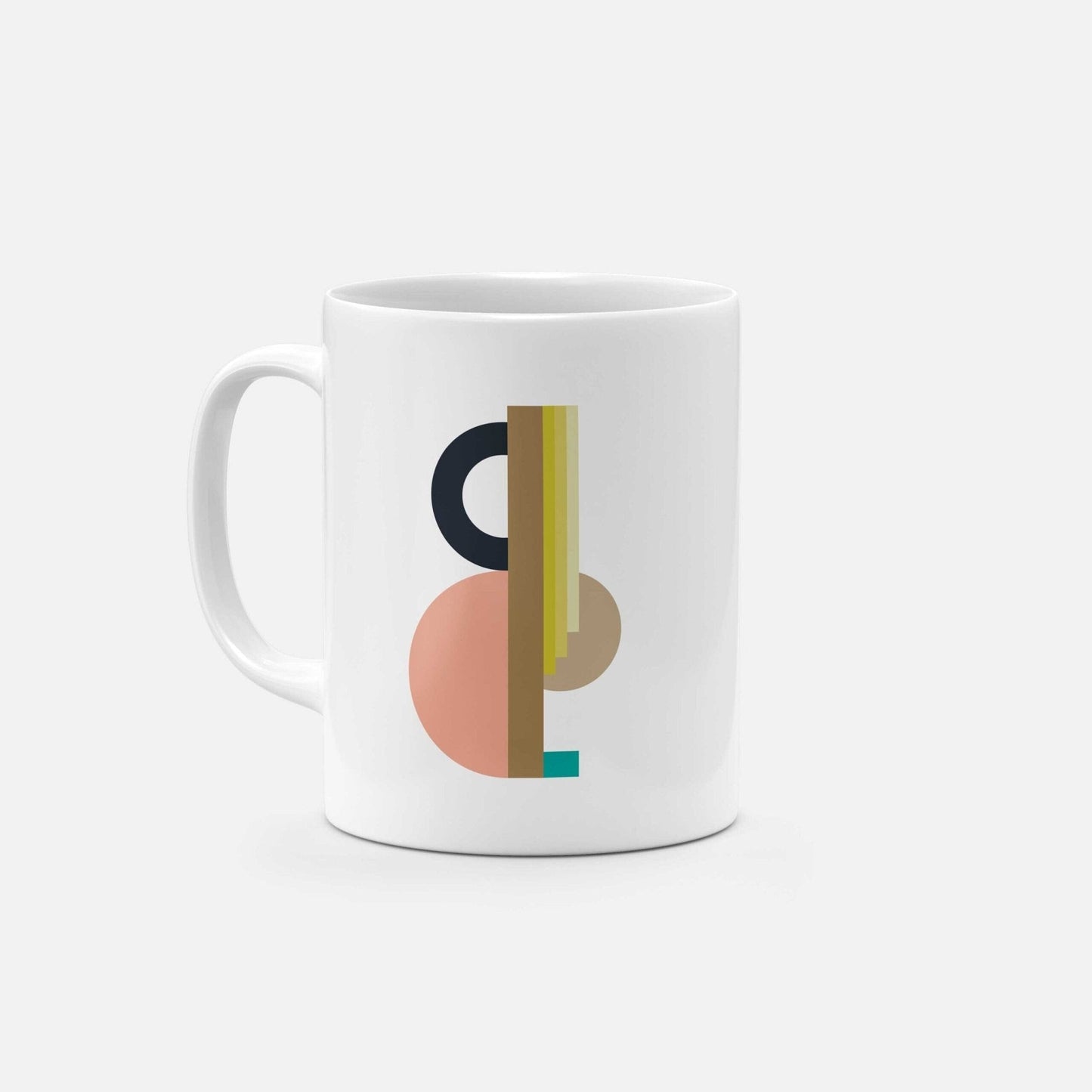 Geo Deco 11 Oz Mug II-The Design Craft