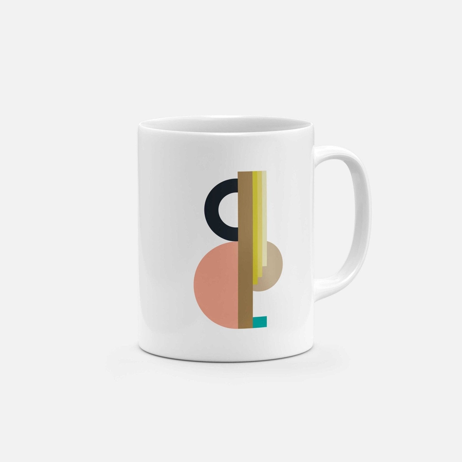 Geo Deco 11 Oz Mug II-The Design Craft