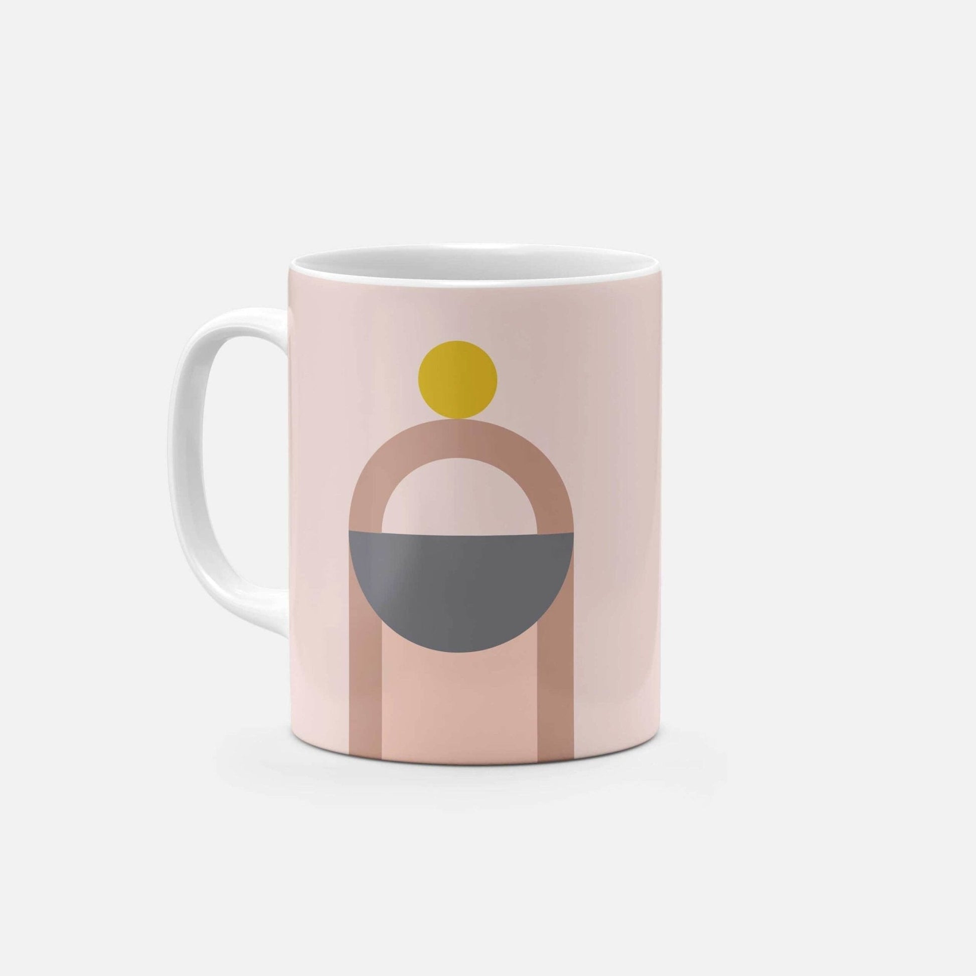 Geo Deco 11 Oz Mug III-The Design Craft