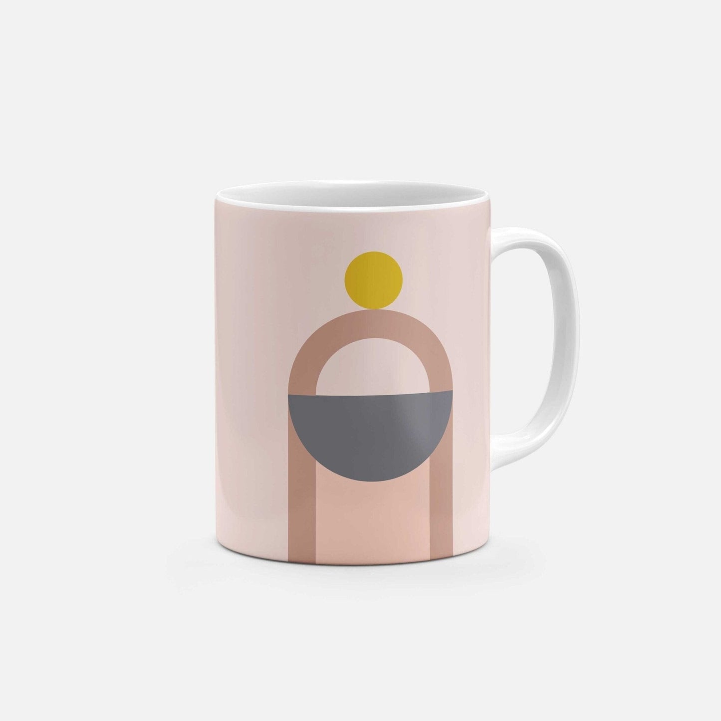 Geo Deco 11 Oz Mug III-The Design Craft