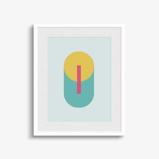 Geo Deco Art Print, Minimal Modern Art,-Art Prints-The Design Craft