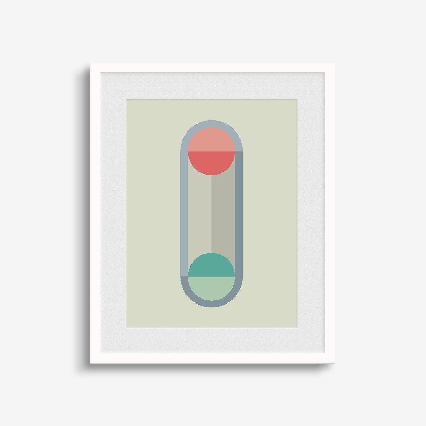 Geo Deco Art Print, Minimal Modern Art,-Art Prints-The Design Craft