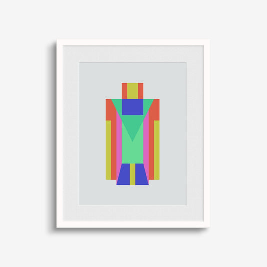 Geo Deco Art Print, Modern Art, Fine Art-Art Prints-The Design Craft