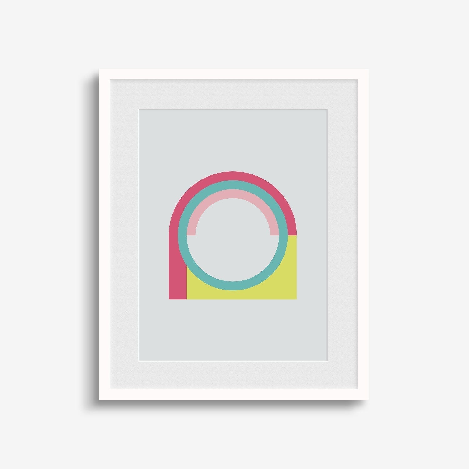 Geo Deco Art Print, Modern Geometric,-Art Prints-The Design Craft