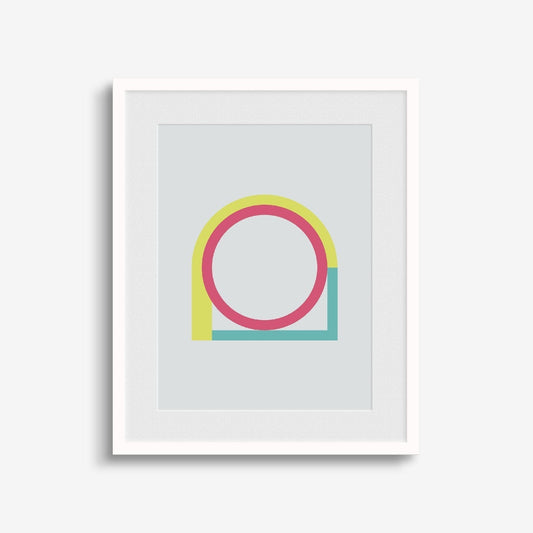 Geo Deco Art Print, Modern Geometric,-Art Prints-The Design Craft