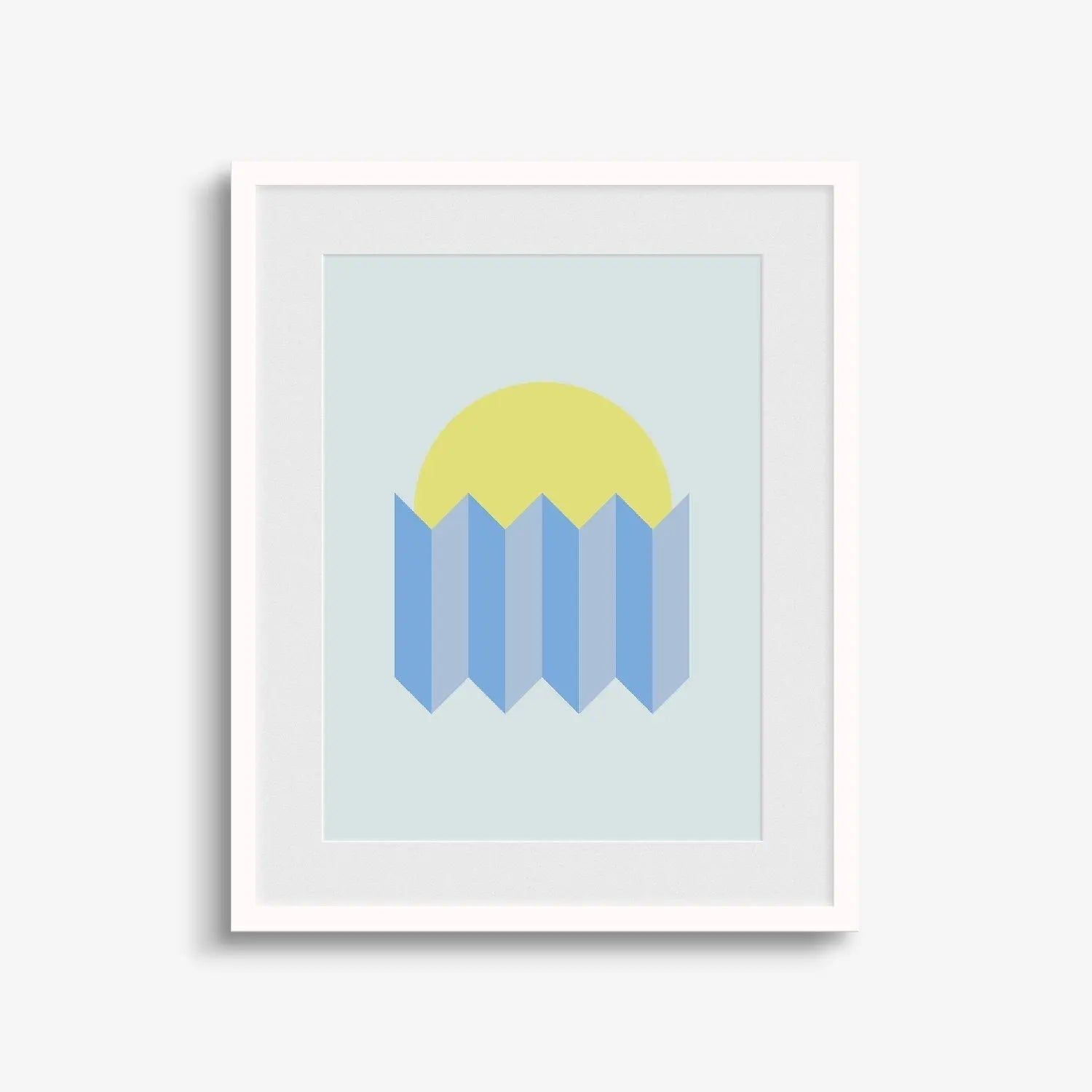 Geo Deco Art Print X