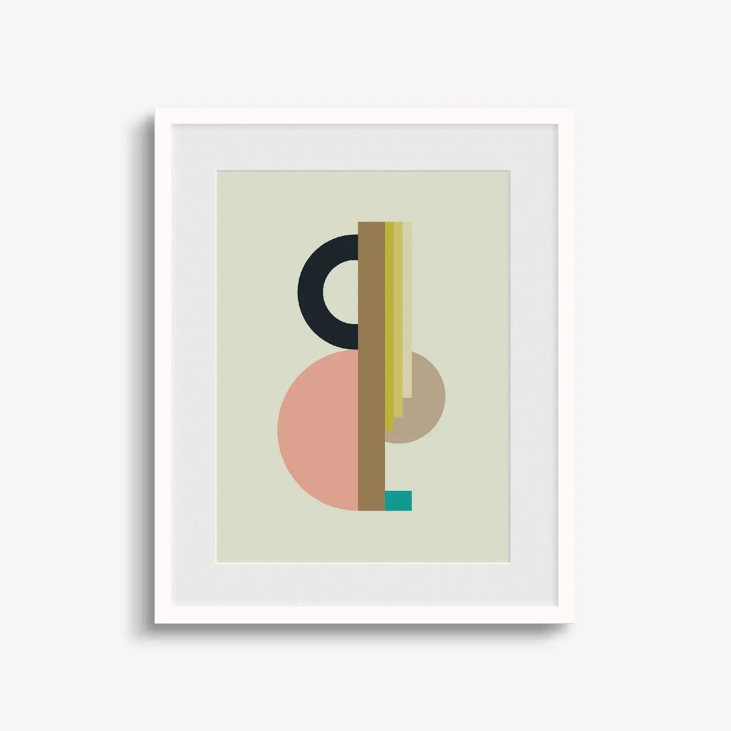 Geo Deco Art Print XIII