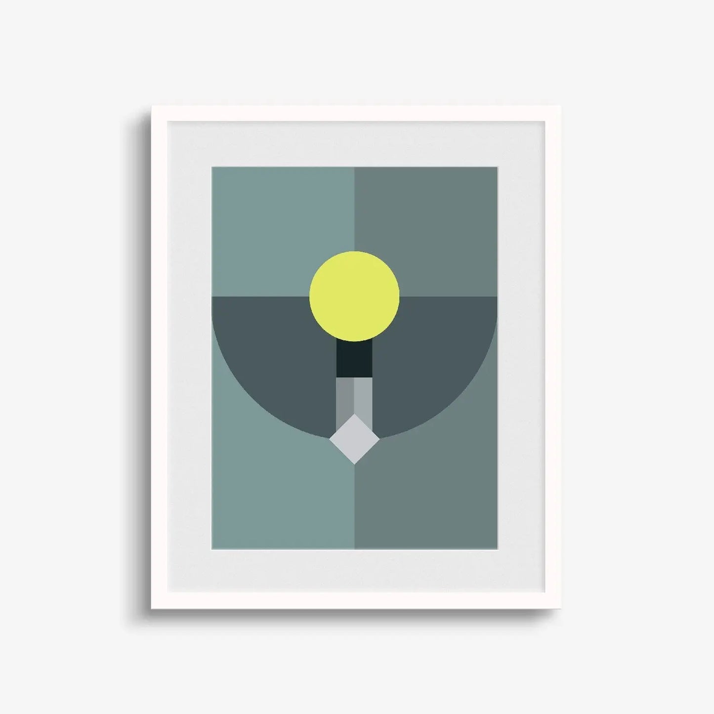 Geo Deco Art Print XIV
