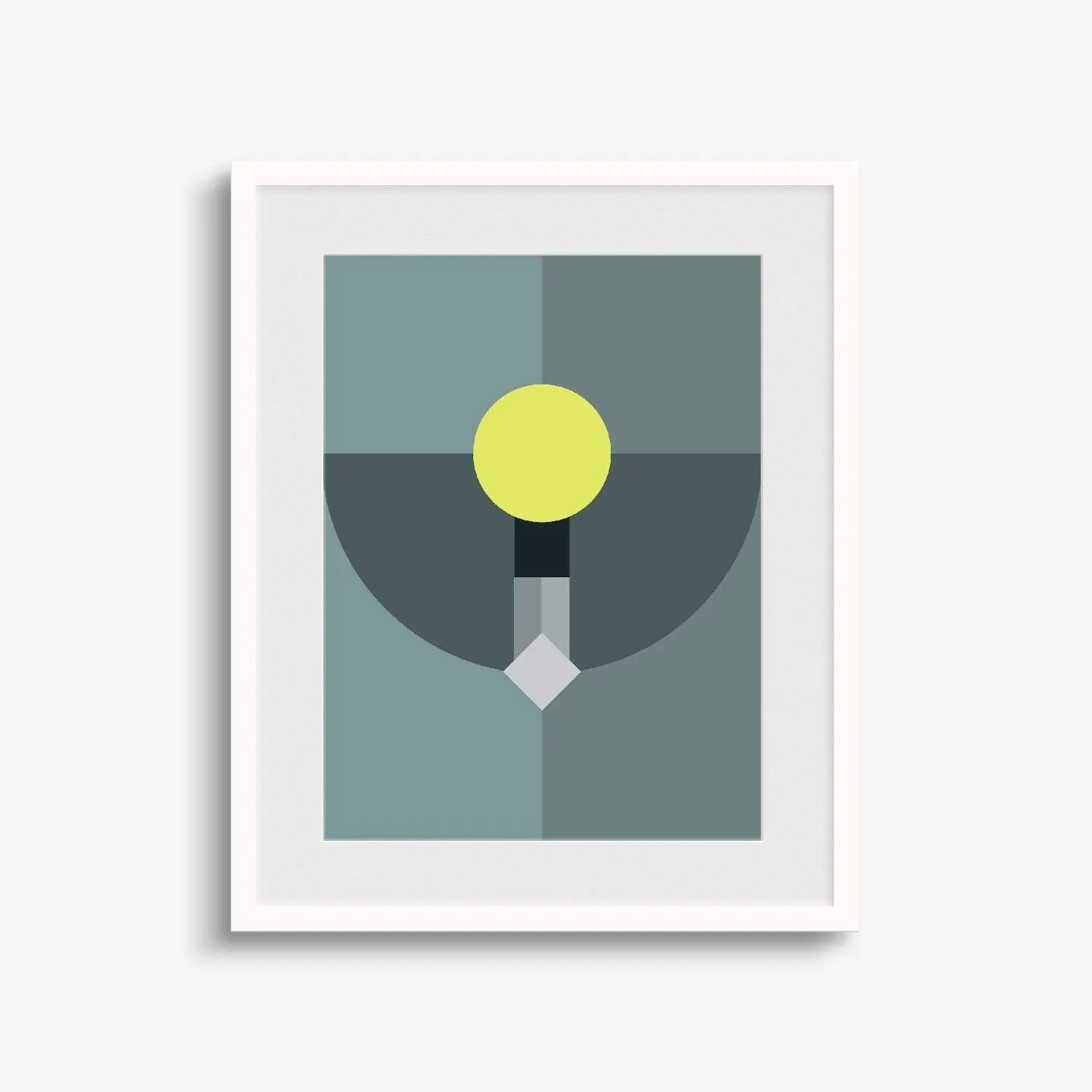Geo Deco Art Print XIV