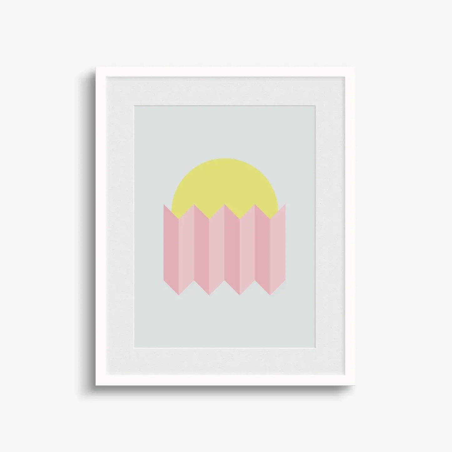 Geo Deco Art Print XIX