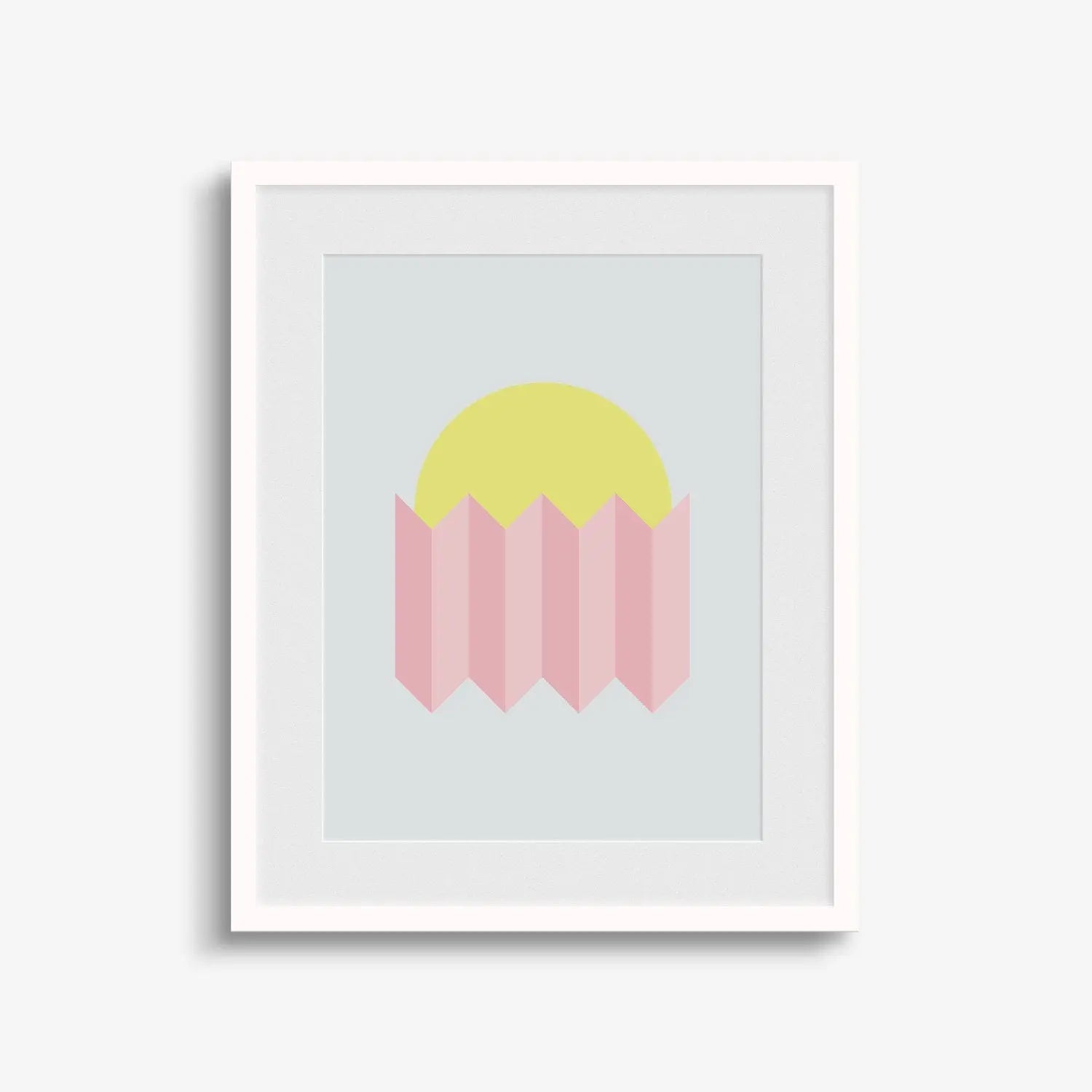 Geo Deco Art Print XIX