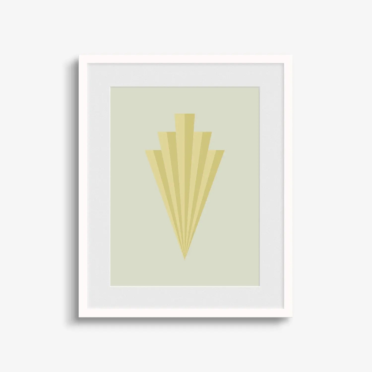 Geo Deco Art Print XVI