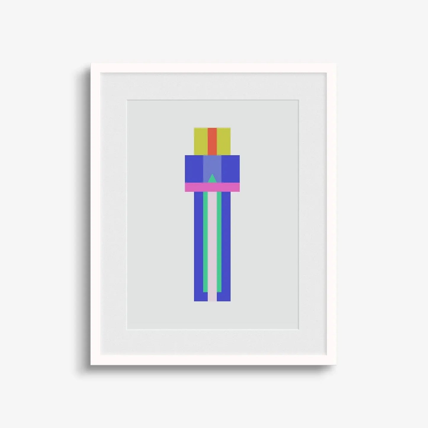 Geo Deco Art Print XXIII